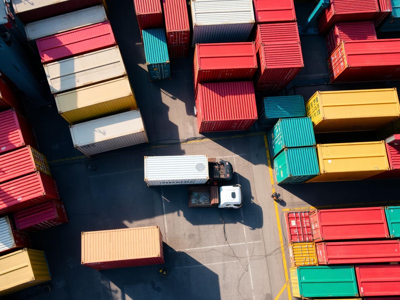 Containers et logistique internationale